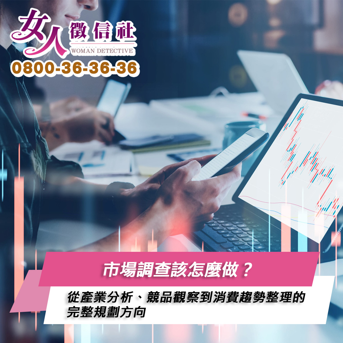 市場調查服務示意圖